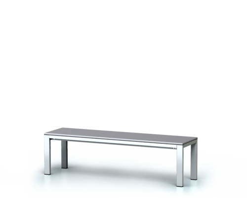 Benches with laminated desk -  basic version 420 x 1500 x 400